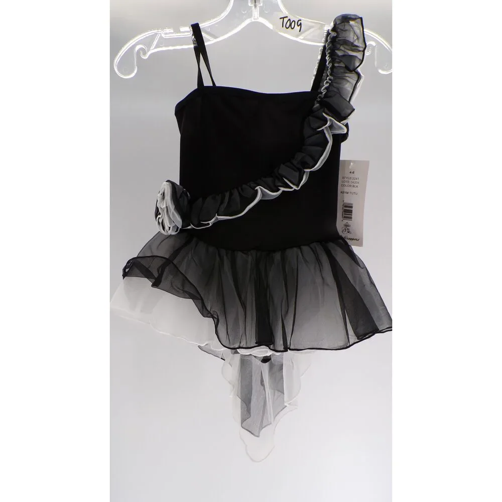 New Dress Body Wrappers 2241 Small Child White Ballet